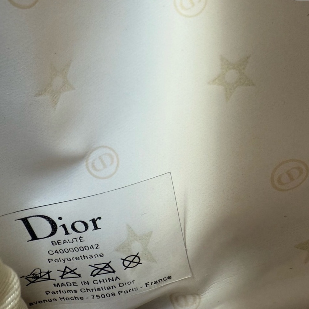Dior Women's Pink Cosmetic Pouch - Picture 3 of 3